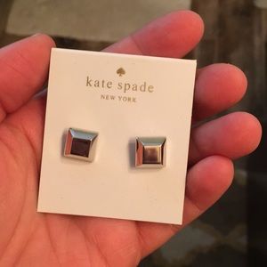 Brand New Kate Spade silver studs